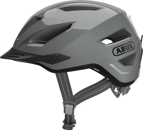 Abus Pedelec 2.0 - Fahrradhelm Race grau l (56 - 62 cm) l