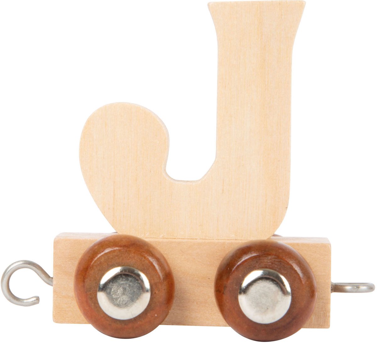 Small Foot - Buchstabenzug aus Holz - j - 12 Stück