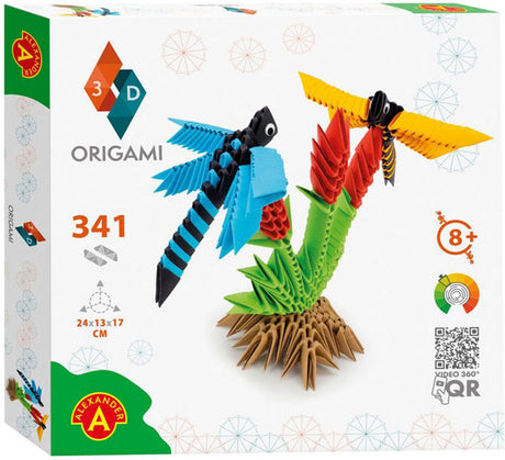 Alexander Toys Alexander – Origami 3D – Libellen – 341 Stück