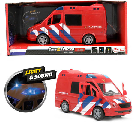 Toi-toys Feuerwehrauto mit Licht und Sound