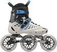 Roces Otli 125 Inline-Skates für Erwachsene – 3 x 125 mm Rollen – Speed-Inline-Skates – Grau Schwarz – Größe 40