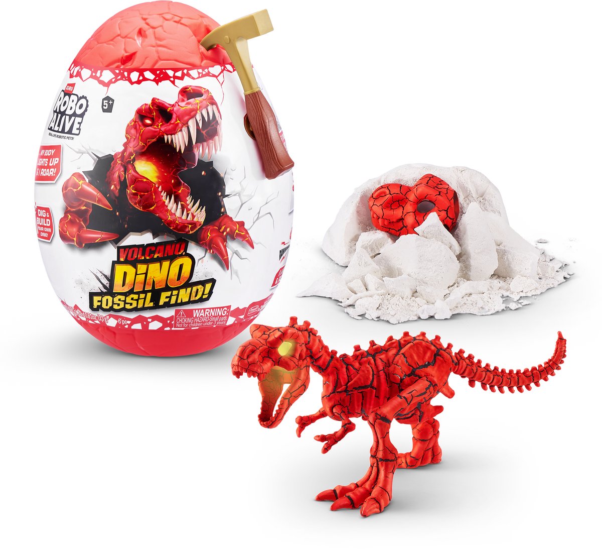 Robo Alive Zuru – Vulkan-Dino-Fossilfund – Vulkan T-Rex