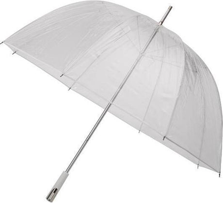 Impliva - Kuppelschirm - ø 111 cm - transparent weiß