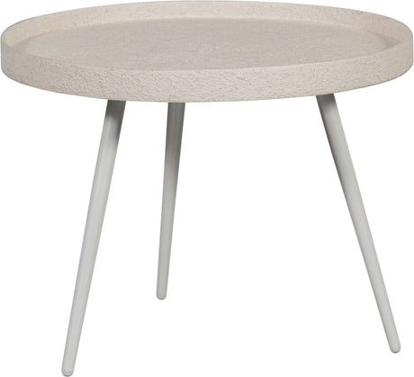 Woood bounds bijzettafel - hout metaal - naturel - 44x58x58