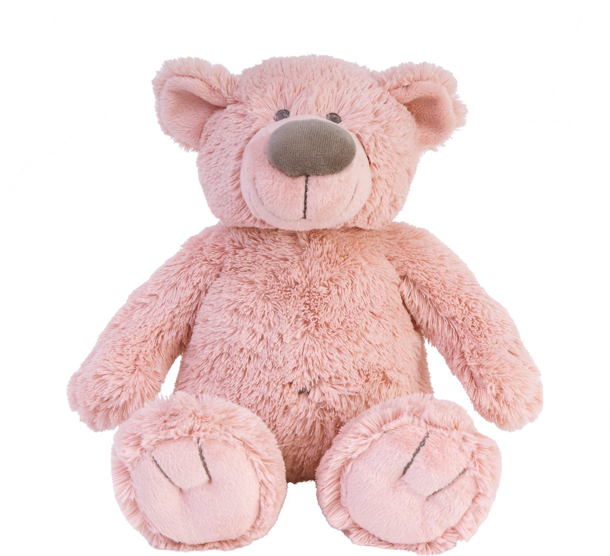 Happy horse beer brim knuffel 22cm - oudroze - baby knuffel