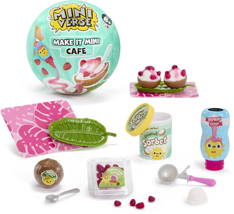Miniverse - make it mini foods: cafe series 6 - knutselset - miniaturen maken