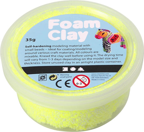 Foam Clay® neongelb 35gr