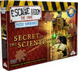 Identitätsspiele, Escape Room, das Spiel Puzzle-Abenteuer (Geheimnis des Wissenschaftlers) – Denksportaufgabe – eine Mischung aus Escape Room und Puzzle