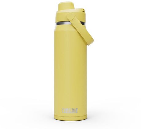 Camelbak Thrive Chug vakuumisoliert – Trinkflasche mit Edelstahlisolierung – 750 ml – Gelb (Yellow Bloom)