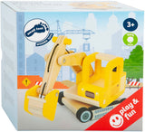 Small Foot - Holzbagger gelb