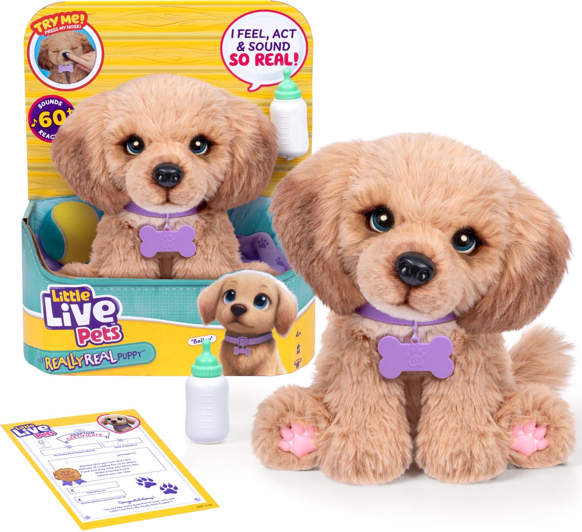 Little live pets - my really real puppy bailey - interactieve puppy met geluiden reacties