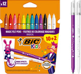 BIC Kids löschen Farben, 10 + 2 kostenlos