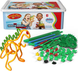 Clics Spaghettiez flexible Baustäbe in Aufbewahrungsbox, 200 Stk.