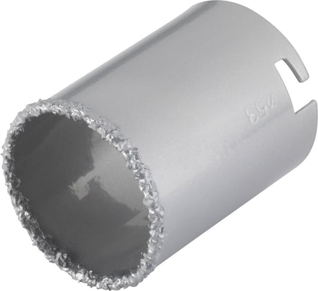 Wolfcraft – Lochsäge 53 mm für Fliesen – Bohrer mit Hartmetallbeschichtung – 3474000