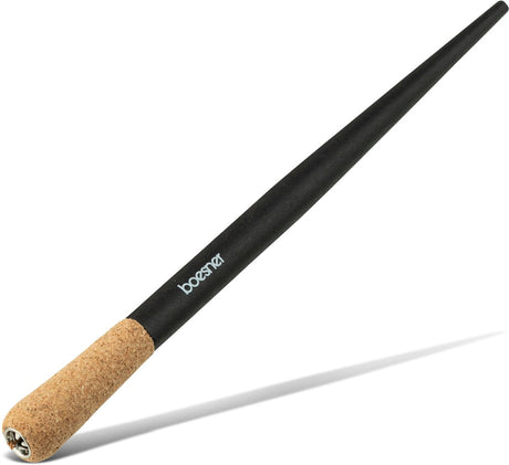 Standardgraph - penhouder voor tekenpennen en kroontjespennen - zwart met kurkgreep - sg-kn-120-s