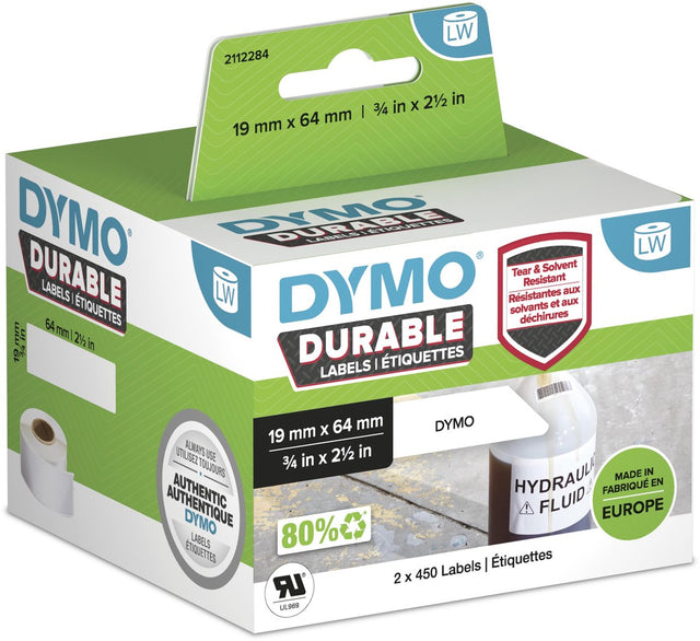 Dymo Multifunktionsetiketten 2112284 weiß