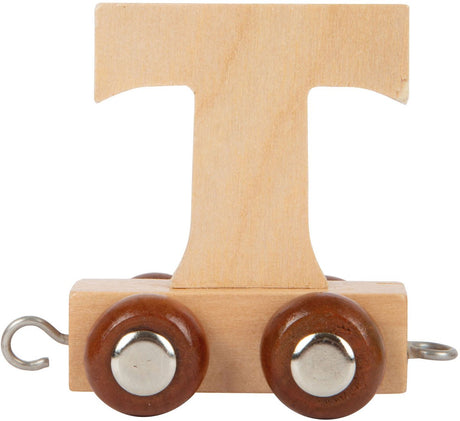 Small Foot - Buchstabenzug aus Holz - t - 12 Stück