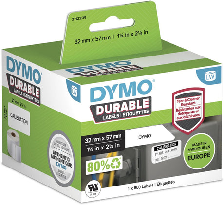 Dymo-Etikett 2112289 – lw weiß