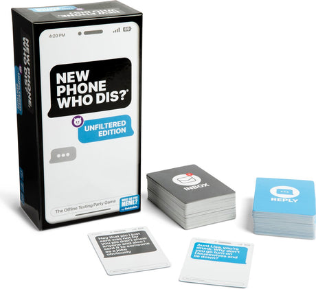 What meme meme new phone who dis – Offline-Partyspiel für Erwachsene