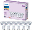 Philips led spot - 35 w - gu10 - warmwit licht - 6 stuks