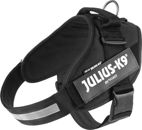 Julius K9 Julius-K9 IDC Power Harness – Hundegeschirr – XL – Größe 2 – Schwarz