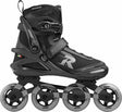 Roces Pic TIF 80 Inline-Skates – 4 x 80 mm Rollen – Fitness-Inline-Skates – Schwarz Grau – Größe 47