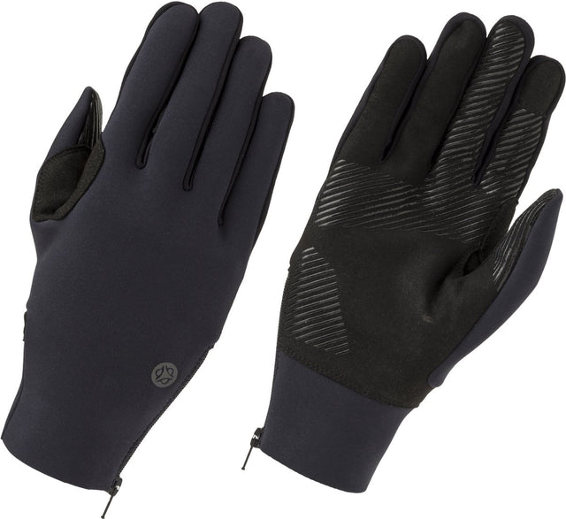 Agu neoprene light handschoenen lange vingers essential rits - zwart - l