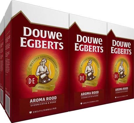 Douwe Egberts Aroma roter Schnellfilter (6x 500gr)