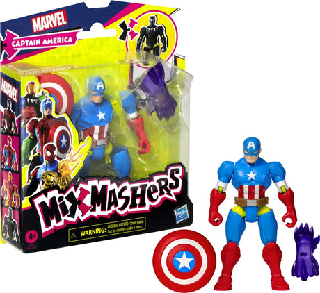 Mixmashers Avengers Figur Captain America | 2 Stk