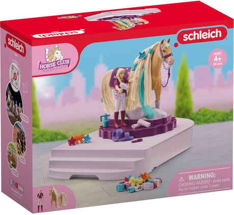 Schleich Horse Club Sofia's Beauties – Pferdepflegestation – Mode, Modespielzeug – 42617