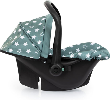 Bayer Design - Autositz für Puppen, Nordic Green, Sterne