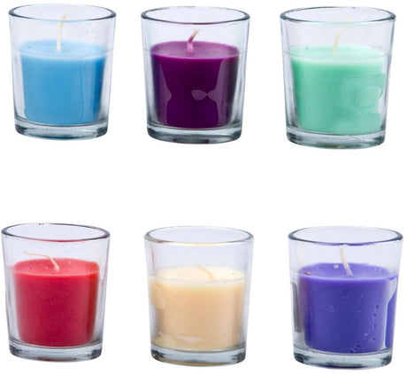 Arti casa candle scented in glass 3pcs