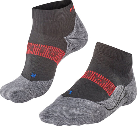 Falke ru4 cool kurze Anti-Blasen-Funktionsmaterial-Laufsocken Damen Schwarz – Größe 37-38