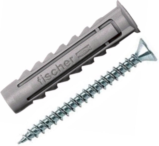 Fischer Dübel und Schrauben Dübel und Schrauben 20 Teile (5 x 25 mm)