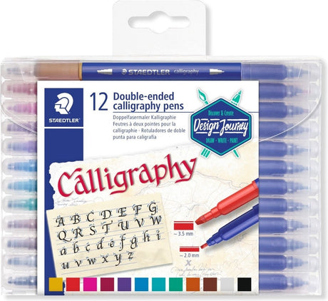 Staedtler Design Journey - Kalligrafiestift Duo Point - 12er-Set