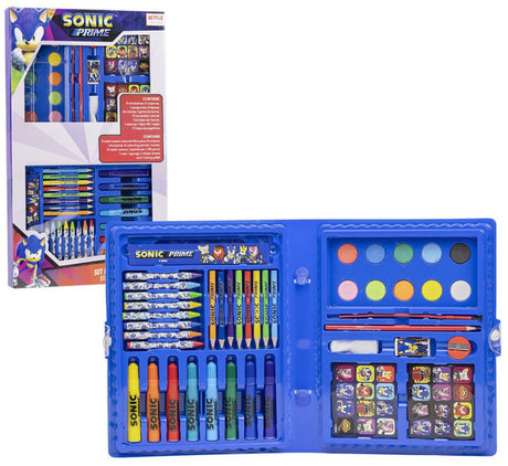 Disney,lilo_and_stitch Sonic Prime Drawing Zeichenbox-Zeichenset – 43-teilig