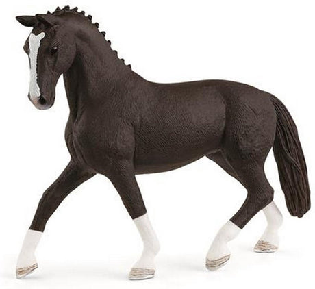 Schleich Horse Club - Hannoverstute, schwarz - Spielfigur - Kinderspielzeug für Jungen und Mädchen - 5 bis 12 Jahre - 13927