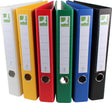Q-connect ordner, voor ft a4, volledig uit pp, rug van 5 cm, geassorteerde kleuren