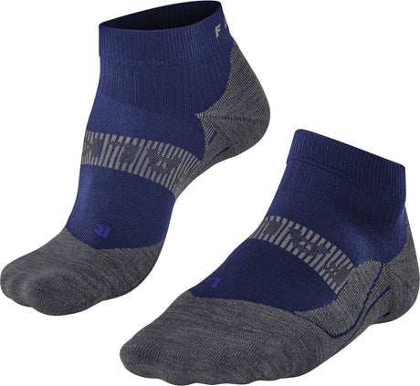 Falke ru4 cool kurze Anti-Blasen-Funktionsmaterial-Laufsocken Herren blau – Größe 44-45