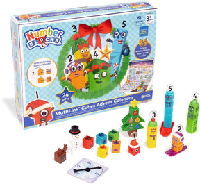 Learning resources numberblocks® mathlink ® cube adventskalender - 3+