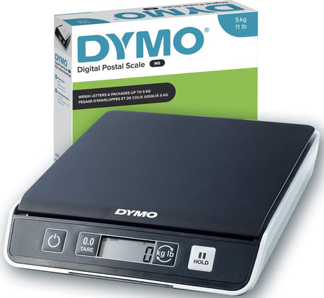 Dymo USB-Briefwaage M5 20x20cm 2gr 5kl Abschalt-Hold-Funktion