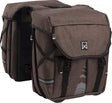 Willex Gepäcktasche 1200 – Doppelte Fahrradtasche S – 20 Liter – Braun
