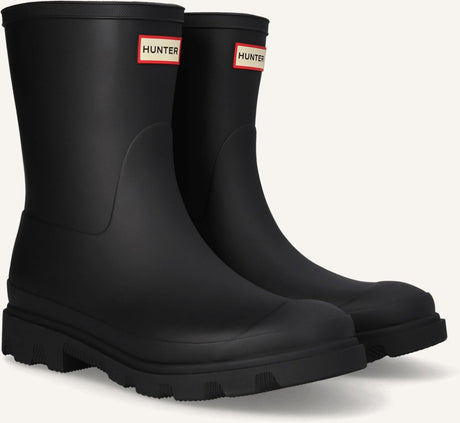 Hunter Downpour kurze Gummistiefel – Damen – Schwarz – Größe 41