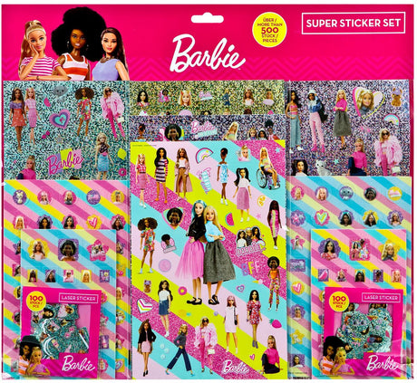 Barbie-Super-Aufkleber-Set ohne Markenzeichen