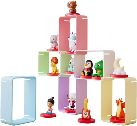 Faba tafeldisplay cubeee - om de luisterfiguren van te bewaren en te laten zien
