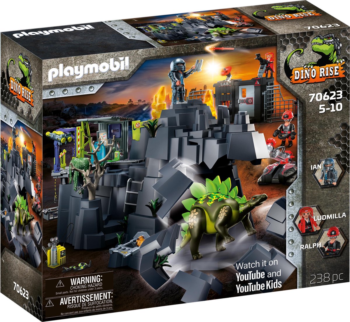 Playmobil 70623 Dino Rise Rock