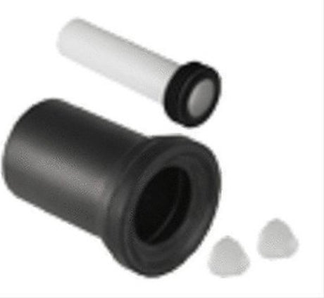 Geberit Anschlussset PE 185mm, Abfluss 90mm, Zulauf 45mm
