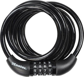 Masterlock Kabelkombinationsschloss 1,8 m x 8 mm 8221eurdpro