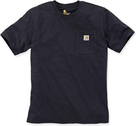 Carhartt 103296 Workwear-Taschen-T-Shirt – entspannte Passform – Schwarz – M
