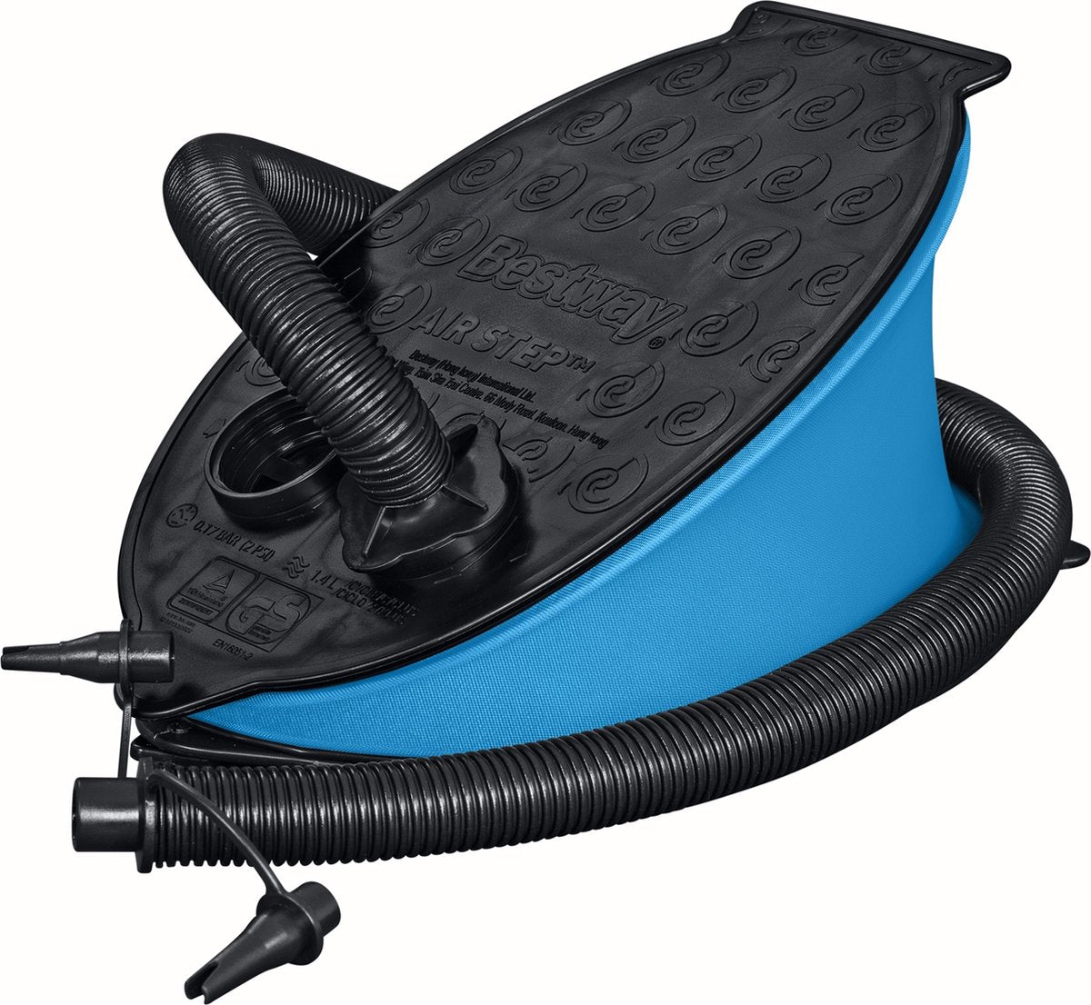 Bestway voetpomp voor het oppompen van 3000 cm³ blauw